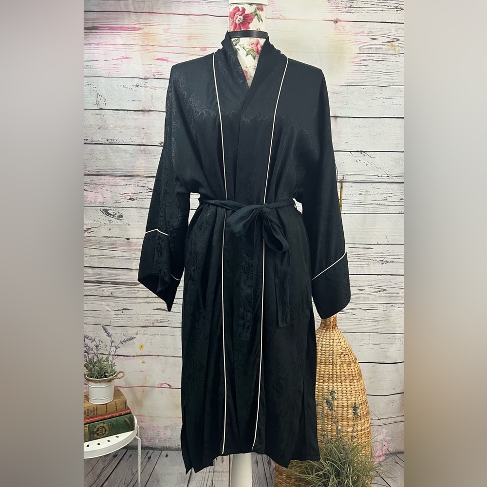 Gap Kimono Duster Jacket in Black - Picture 2 of 9